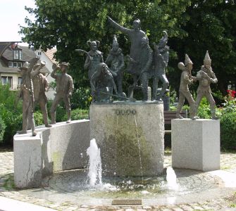 Wolfacher Narrenbrunnen